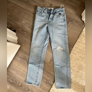 Levi's Premium Light Blue Denim Jeans